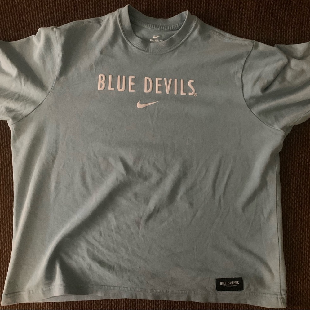 Teal blue devils Nike t-shirt